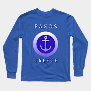 Paxos Greece Long Sleeve T-Shirt